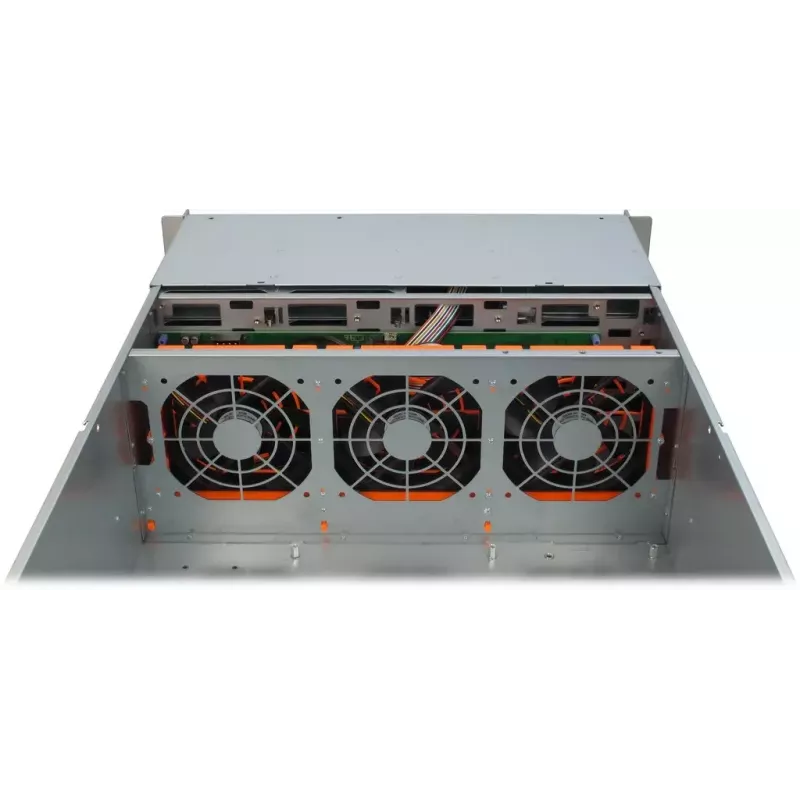 Caixa de servidor Inter-Tech IPC 4U-4420 Rack azul