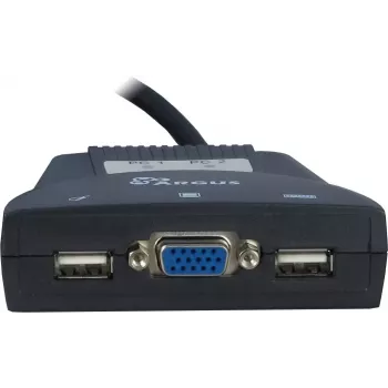 Switch KVM Inter-Tech KVM-LS-21JA preto