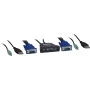 Switch KVM Inter-Tech KVM-LS-21JA preto
