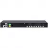 Switch KVM Inter-Tech AS-9108HA para montagem em rack preto