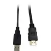 Switch KVM Inter-Tech AS-9108HA para montagem em rack preto