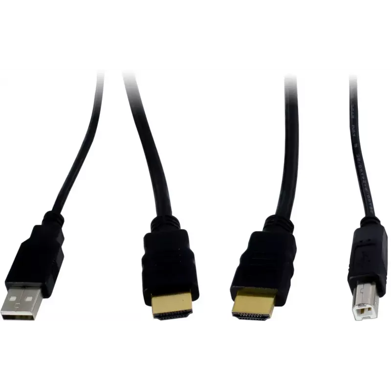 Inter-Tech KT-150H 88887308 dongle KVM, de RJ45 para HDMI