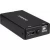 Adaptador de interface KVM INTER-TECH KT-150H RJ-45 (host) para saída HDMI, com fios, máx. 1980×1080, metal, preto