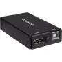 Adaptador de interface KVM INTER-TECH KT-150H RJ-45 (host) para saída HDMI, com fios, máx. 1980×1080, metal, preto