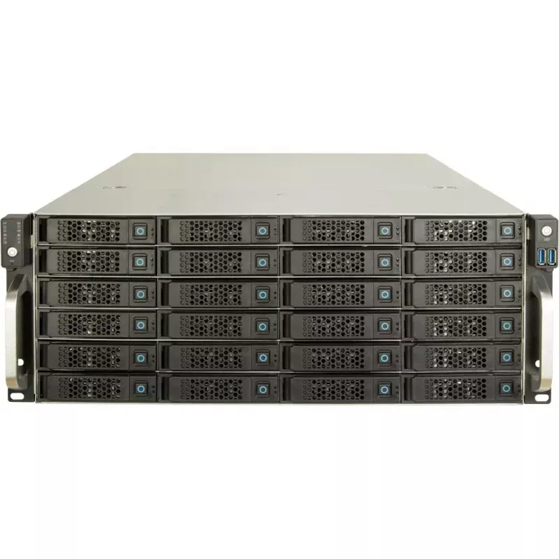 Caixa para HDD Inter-Tech 4U-4724 cinzento 2,5/3,5 polegadas