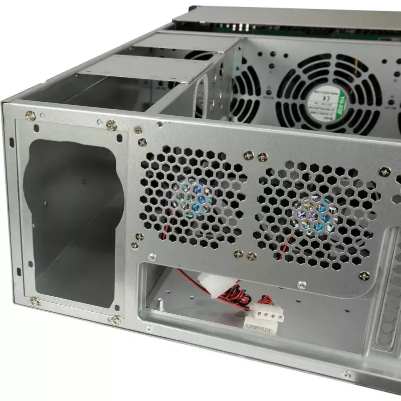 Caixa para HDD Inter-Tech 4U-4724 cinzento 2,5/3,5 polegadas