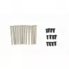 Ventoinha Inter-Tech 88887368 sistema de refrigeração para computador 12 cm preto 3 unidades