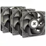 Ventoinha Inter-Tech 88887368 sistema de refrigeração para computador 12 cm preto 3 unidades