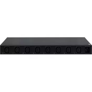 PDU Inter-Tech SD-1688 8 tomadas AC aço preto