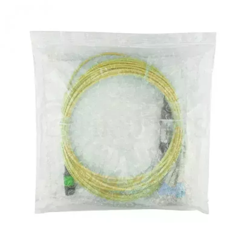 Cabo de fibra ótica InfiniBand BlueOptics 5 m MTP 4x LC verde