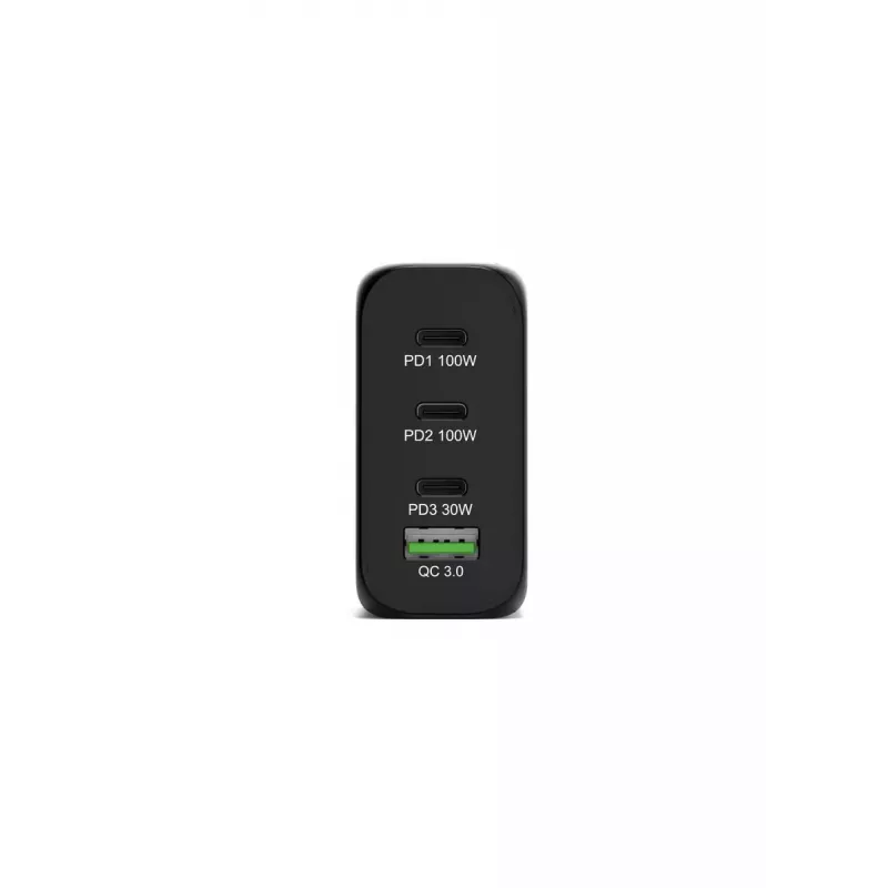 Carregador para dispositivos móveis Port Designs 900107-EU AC carregamento rápido preto