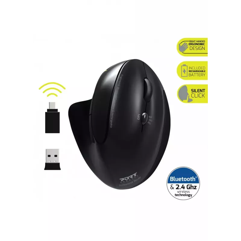 Rato Port Designs 900706-BT RF Wireless + Bluetooth