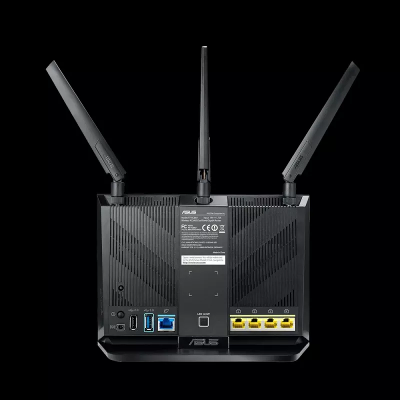 ASUS RT-AC2900 router sem fios, switch de 4 portas