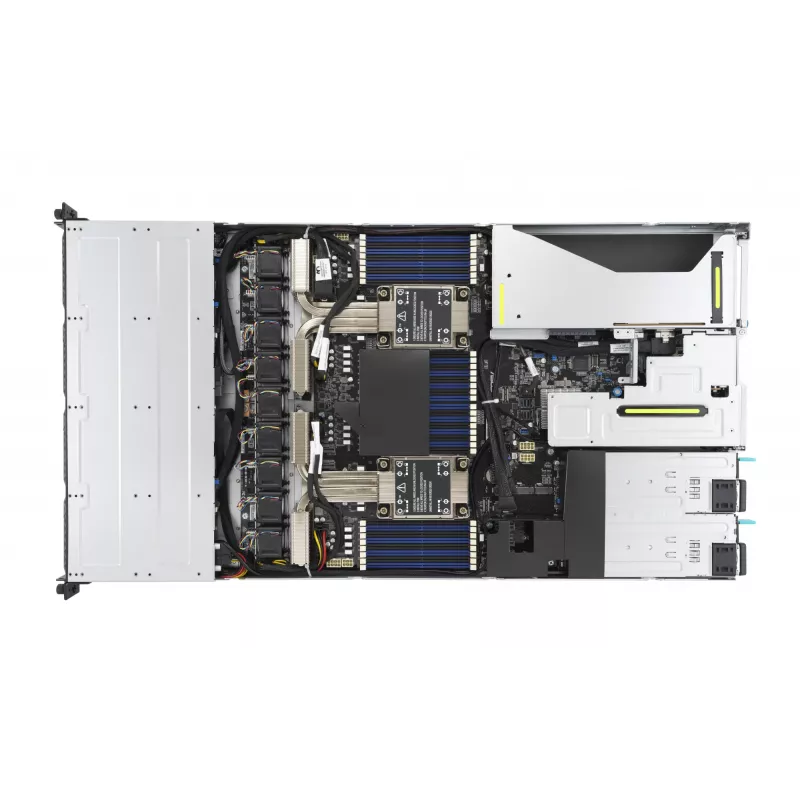 Servidor rack ASUS RS700-E10-RS4U Intel C621A LGA 4189 1U prateado