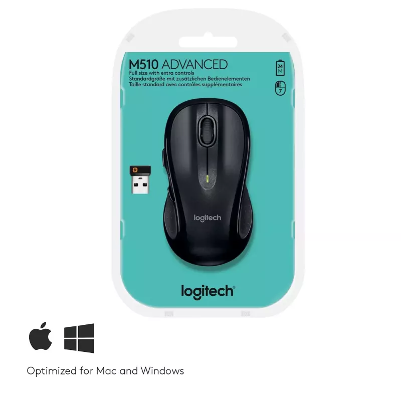 Rato Logitech M510 RF Wireless