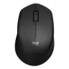Logitech M330 SILENT PLUS — rato sem fios, para destros, 1000 DPI, 3 botões, roda de scroll, preto, a pilhas