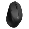 Logitech M330 SILENT PLUS — rato sem fios, para destros, 1000 DPI, 3 botões, roda de scroll, preto, a pilhas