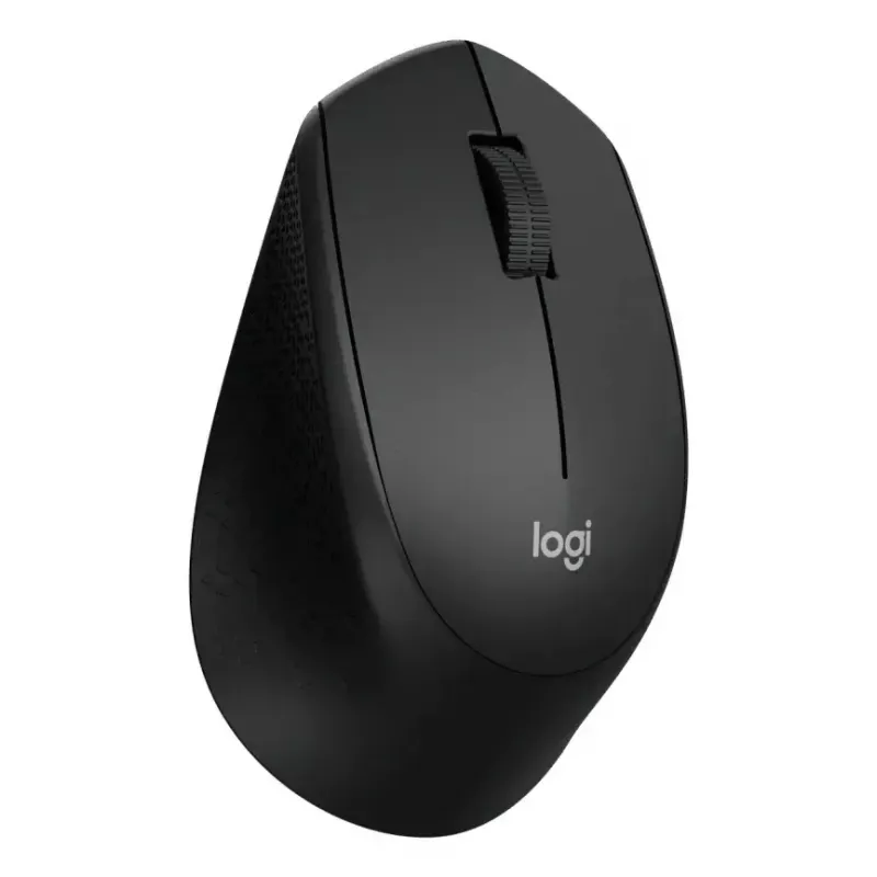 Logitech M330 SILENT PLUS — rato sem fios, para destros, 1000 DPI, 3 botões, roda de scroll, preto, a pilhas