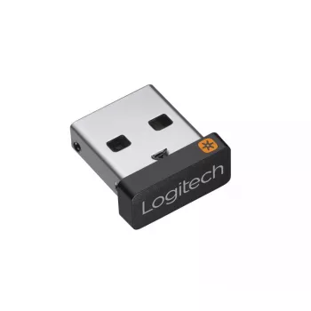 Recetor USB Logitech USB Unifying Receiver 910-005235 preto prateado