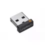 Recetor USB Logitech USB Unifying Receiver 910-005235 preto prateado