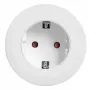 Tomada de mesa embutida Bachmann PIX com cabo de alimentação de 2 m, branco, Ø 6,8 cm, altura 50 mm