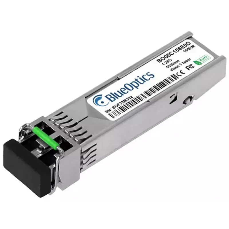 Módulo transceptor SFP BlueOptics 942 119-001-BO 1250 Mbit/s prateado
