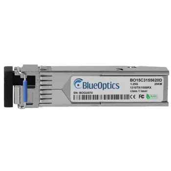 Transceptor SFP BlueOptics 942 207-001-BO 1250 Mbit/s fibra ótica