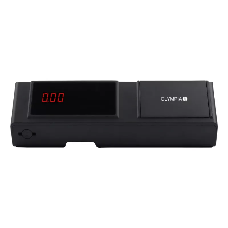 Sistema de caixa Olympia K200 PLUS — impressora térmica direta, 10.000 PLUs, visor LED