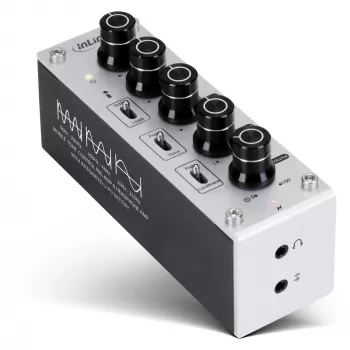 InLine AmpEQ móvel, pré-amplificador e amplificador para auscultadores Tri-Tone Hi-Res AUDIO, 3,5 mm estéreo