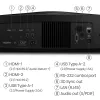 Projetor BenQ W5850 com lente padrão 2600 ANSI lúmenes DLP UHD 4K (3840x2160) 3D preto