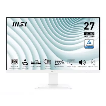 Monitor MSI Pro MP273AWDE 68,6 cm (27 polegadas) 1920 x 1080 píxeis Full HD LCD branco