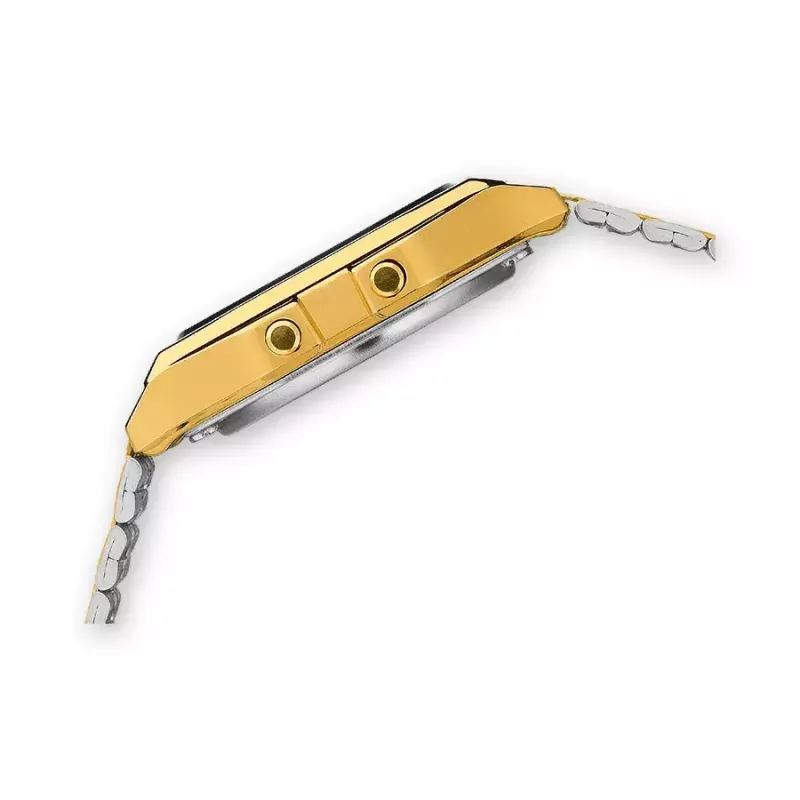 Relógio de pulso Casio A159WGEA-1EF dourado prateado
