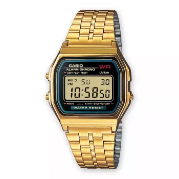 Relógio de pulso Casio A159WGEA-1EF dourado prateado