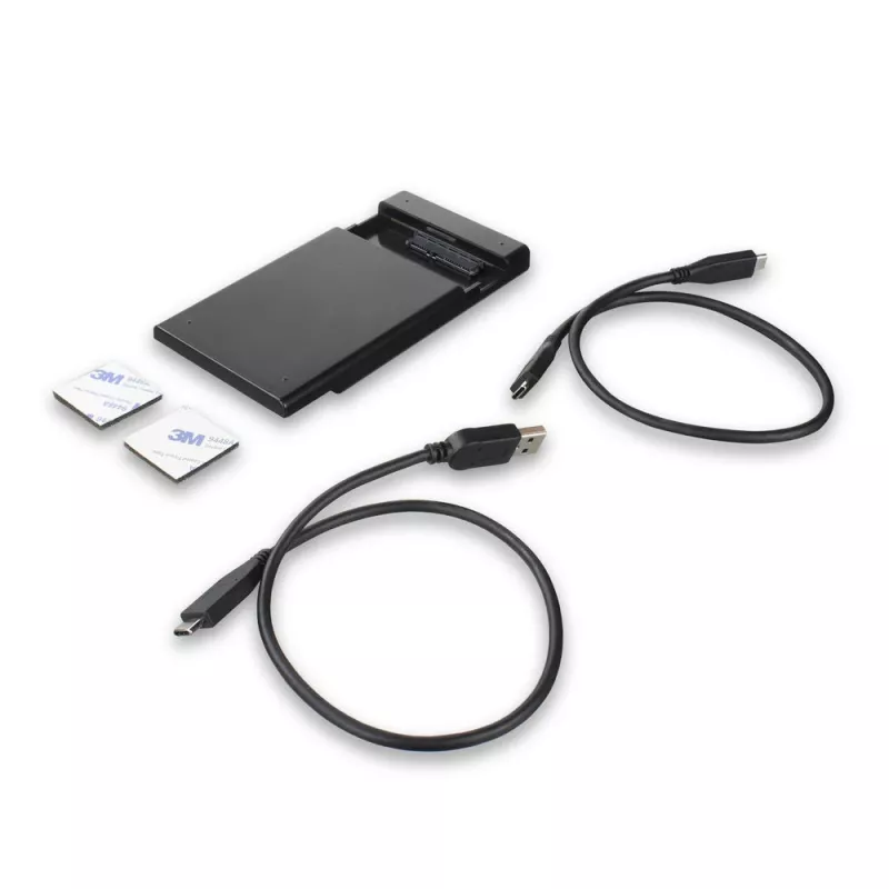 Caixa HDD/SSD ACT AC1225 2,5 polegadas SATA USB-C 3.2 Gen2 preto