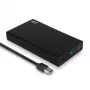 Caixa HDD/SSD ACT AC1405 3,5 polegadas SATA USB 3.2 Gen1 preto