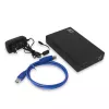 Caixa HDD/SSD ACT AC1405 3,5 polegadas SATA USB 3.2 Gen1 preto