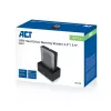 Docking station ACT 2,5 polegadas/3,5 polegadas SATA HDD/SSD USB 3.2 Gen1 preto