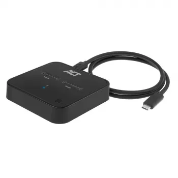 Estação de docking e clonagem ACT M.2 NVMe/PCIe dual-SSD, USB-C 3.2 Gen2