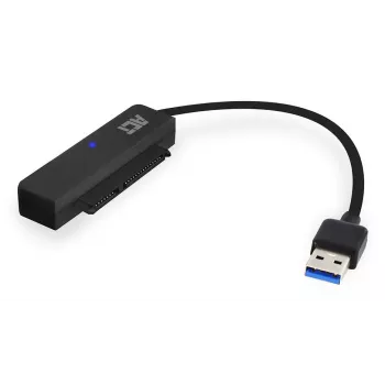 Cabo adaptador USB ACT para HDD/SSD SATA 2,5 polegadas AC1510 0,15 m preto