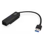 Cabo adaptador USB ACT para HDD/SSD SATA 2,5 polegadas AC1510 0,15 m preto