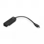 Cabo adaptador USB-C ACT para disco/SSD SATA 2,5 polegadas AC1525 0,15 m preto