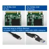 Caixa SSD ACT AC1615 USB-C M.2 NVMe PCIe 10 Gbit/s preto