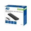 Caixa SSD ACT AC1615 USB-C M.2 NVMe PCIe 10 Gbit/s preto