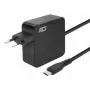 Fonte de alimentação para portátil ACT USB-C 65W com perfis Power Delivery, 2 metros