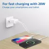Carregador ACT USB-C e USB-A 20 W com Power Delivery PPS, Quick Charge, GaNFast