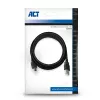 Cabo de ligação ACT USB 2.0 macho A - macho Mini-B 1,8 metros