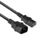 Cabo de alimentação C13 C14 preto 1,8 m ACT Powercord
