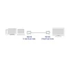 Cabo VGA ACT AC3510 — 1,8 m, VGA (D-Sub) para VGA (D-Sub), preto