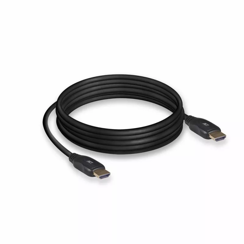 Cabo de vídeo HDMI High Speed ACT 1,5 m v2.0 ficha HDMI-A - ficha HDMI-A