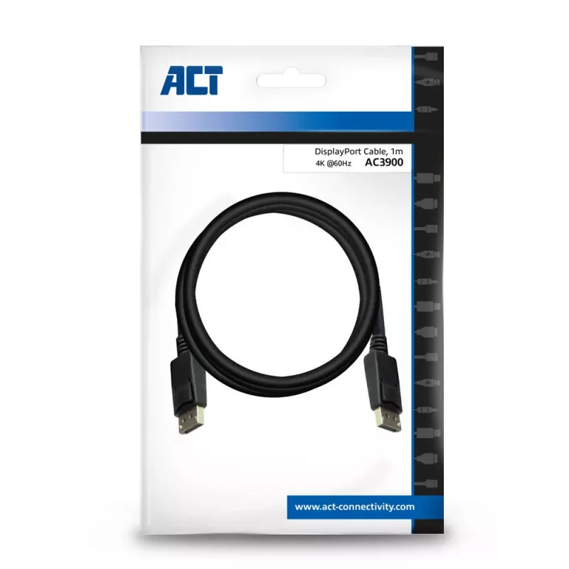 Cabo DisplayPort ficha – ficha ACT 1 metro AC3900